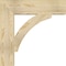 Ekena Millwork Thorton Block Rough Sawn Bracket, Douglas Fir, 6"W x 28"D x 28"H BKT06X28X28THR05RDF - alternate 4